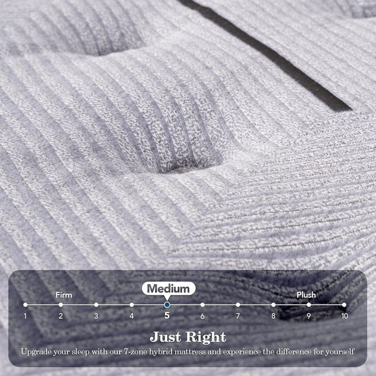 Affordable Hybrid Memory Foam Mattress with Cooling Foam