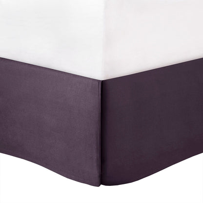 7 Piece Tufted Comforter Set Plum California King
