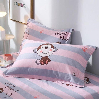 2pcs Silk Pillowcase For Hair And Skin With Hidden Zipper Print Pillow Case Adult Thick Pillow Case For Home Decor King Size Pillow Case