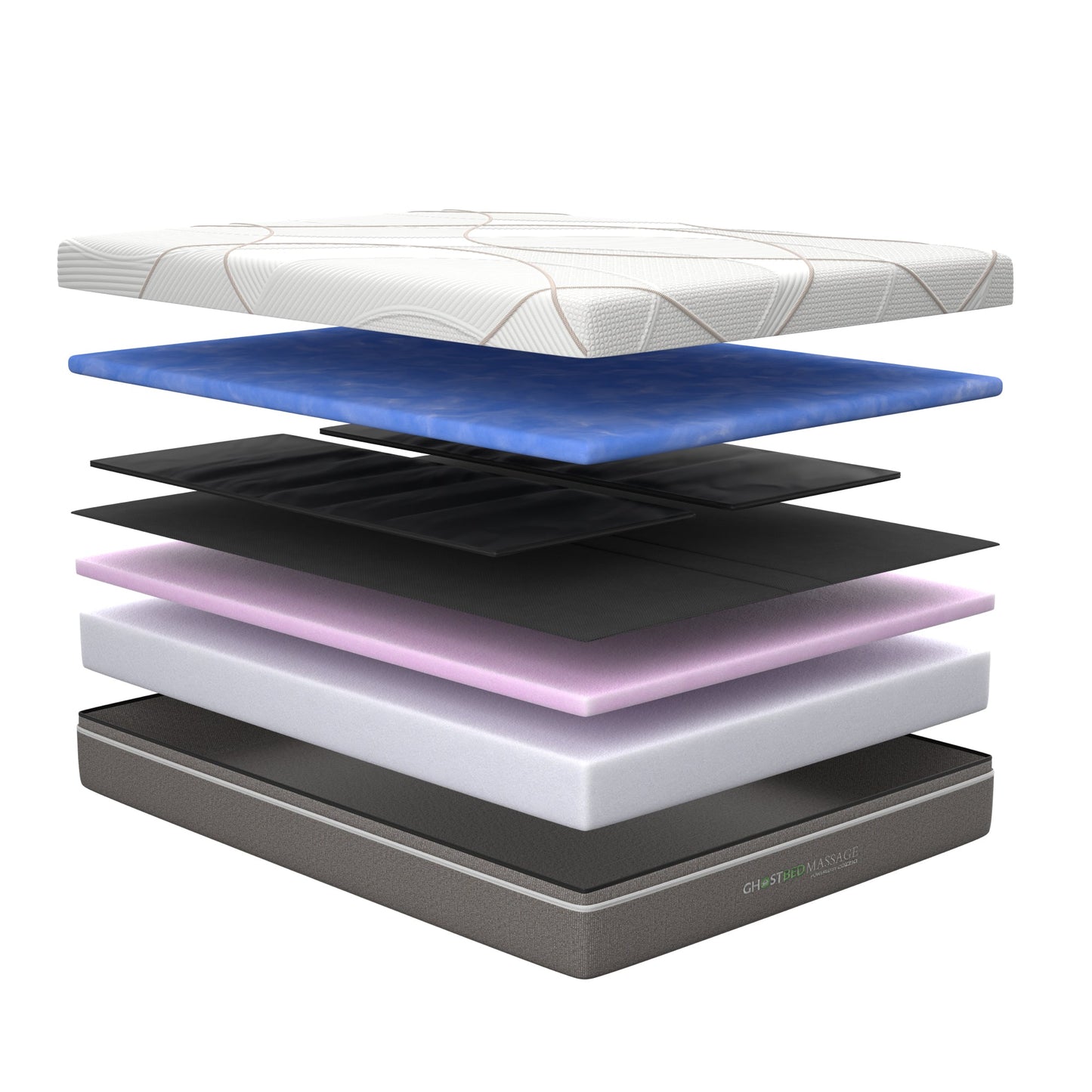 Ghostbed massage and Cooling mattress *Great for back pain and side sleepers*
