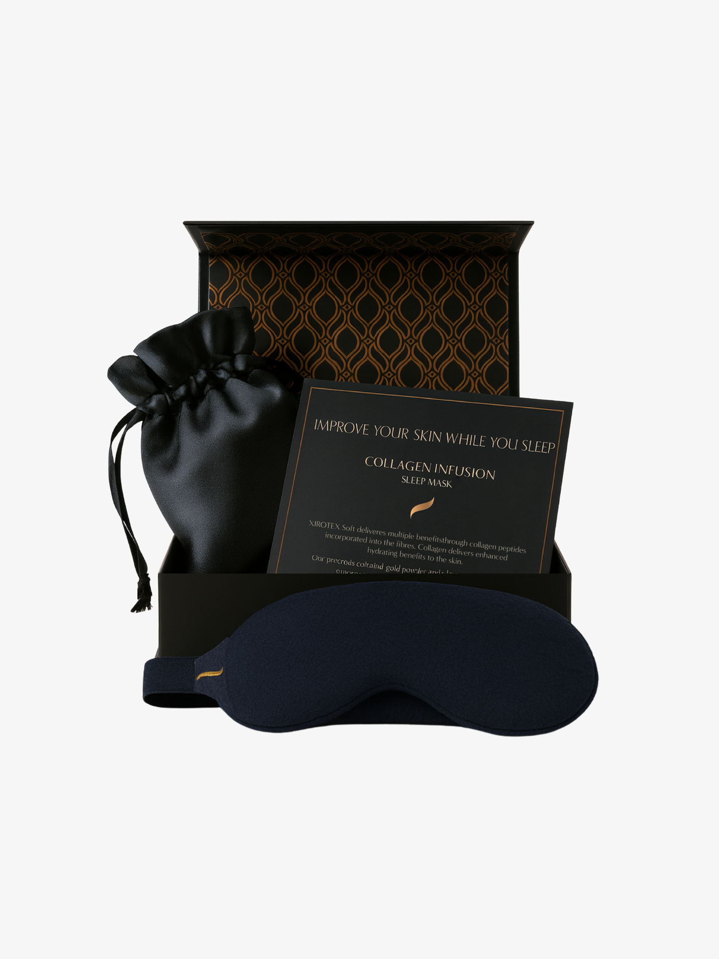 Sleep Mask Infused with Collagen