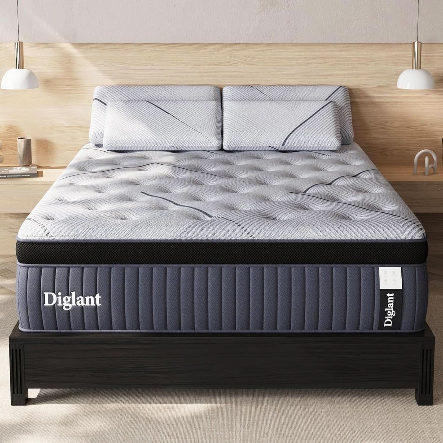 Affordable Hybrid Memory Foam Mattress with Cooling Foam