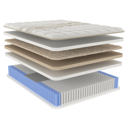 Rainey Street™ Hand Crafted Latex Mattress with Non-Toxic EcoFlex™ Foam