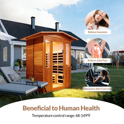 Red Cedar Infrared Sauna Room