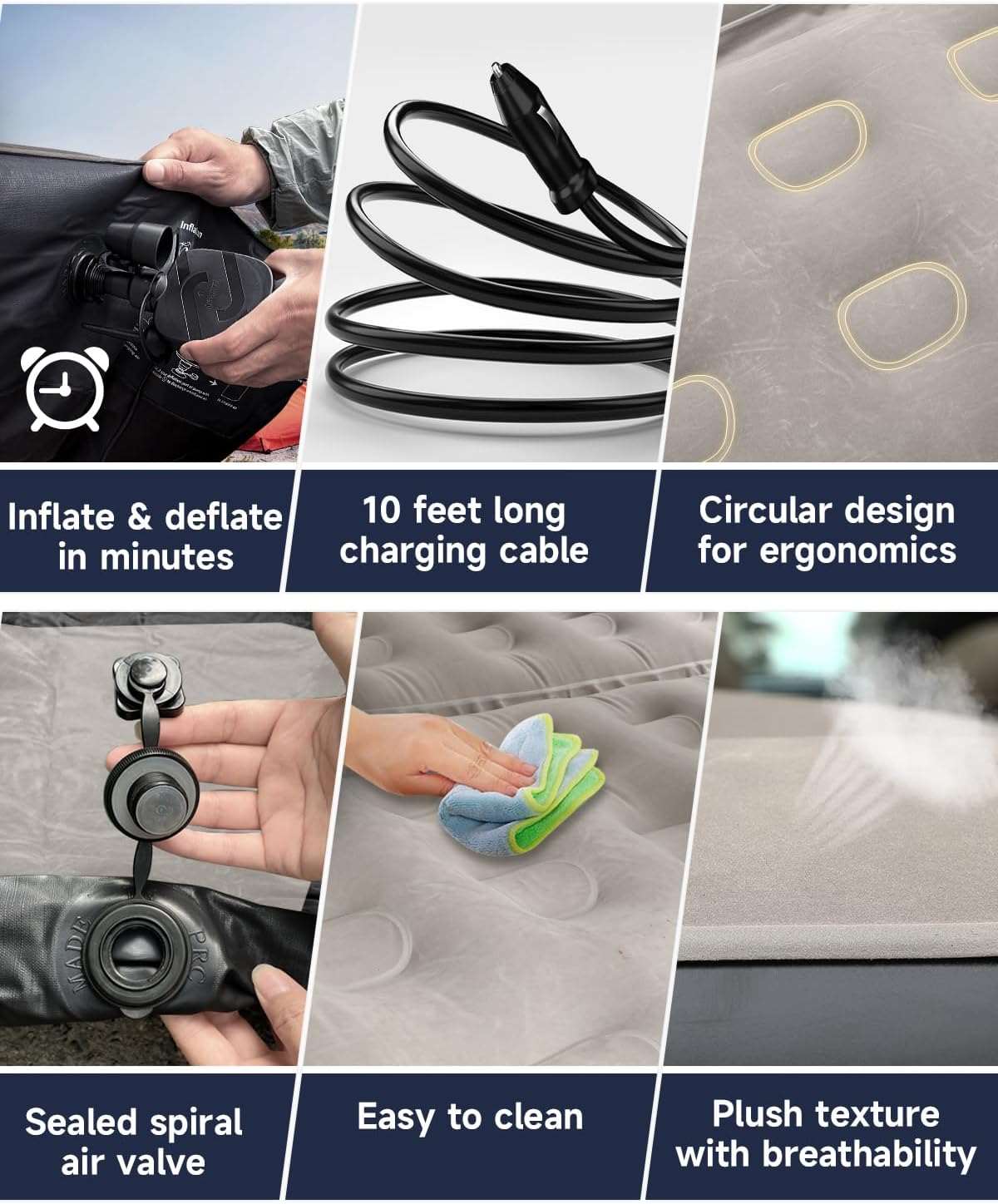 Umbrauto Thickened  SUV Back Trunk Air Mattress