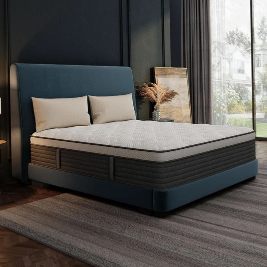 Memory Foam Hybrid Mattress with Improved Edge Support