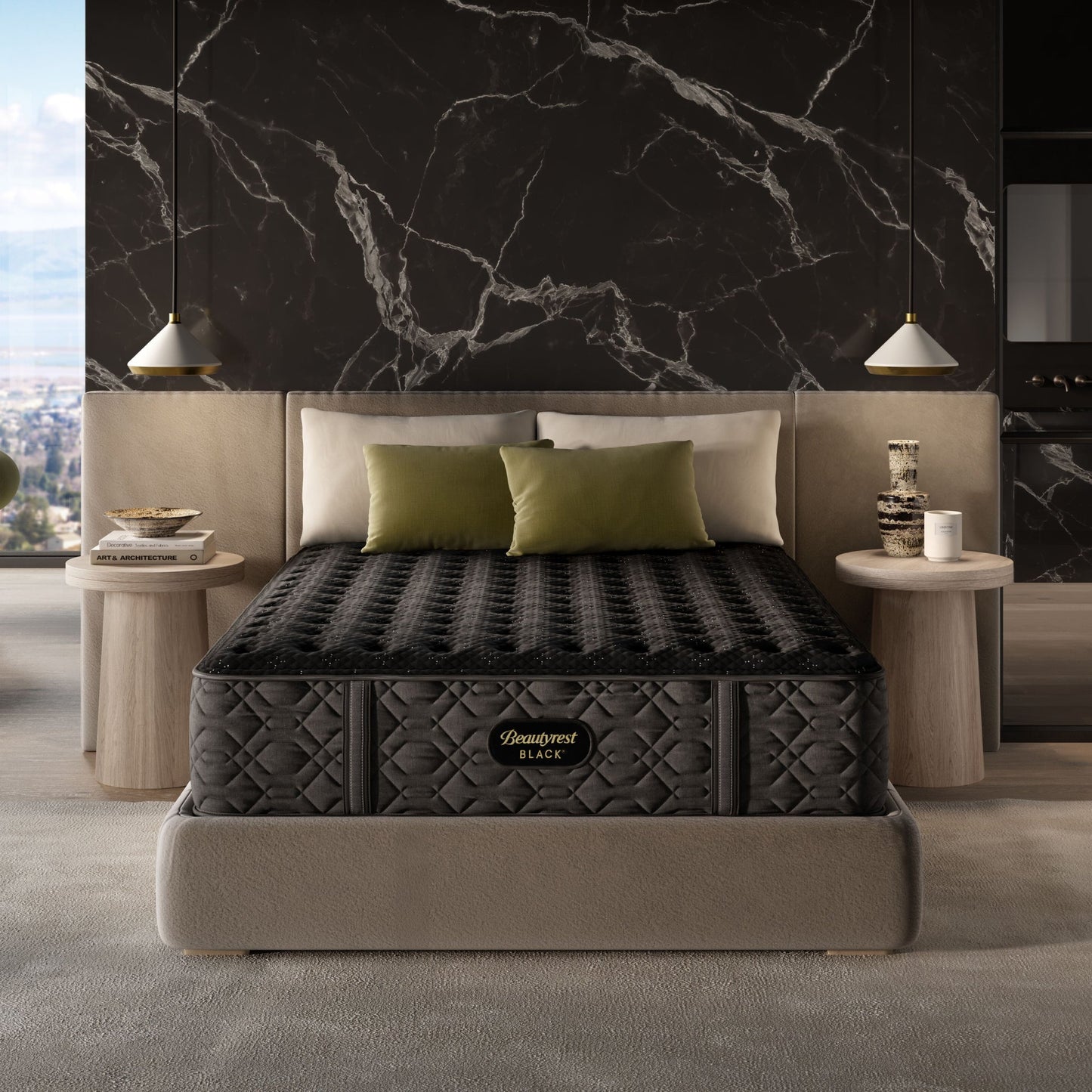 Beauty Rest Black Series Three With Sleep Climate Upgrade Firm