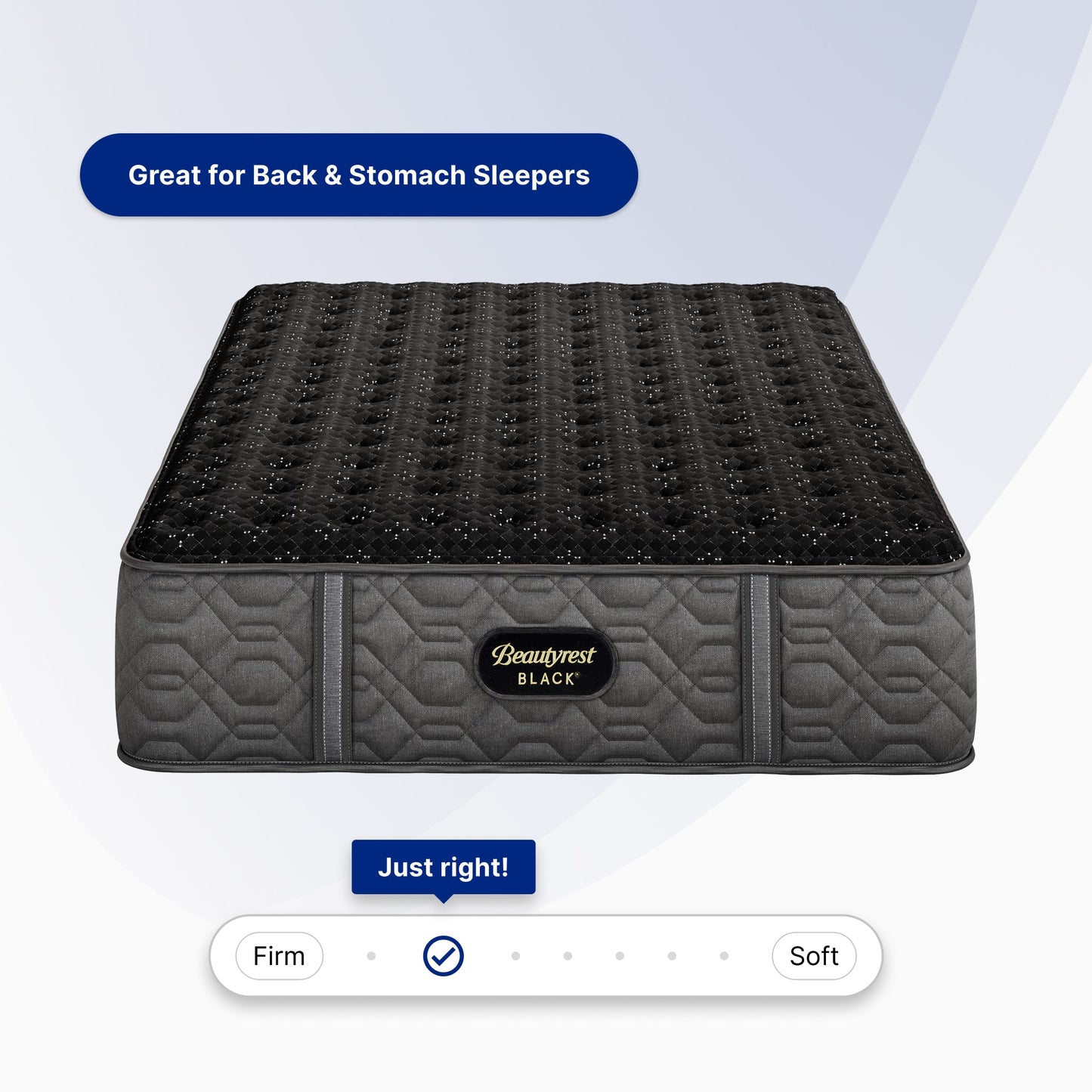 Beauty Rest Black Series Three With Sleep Climate Upgrade Firm