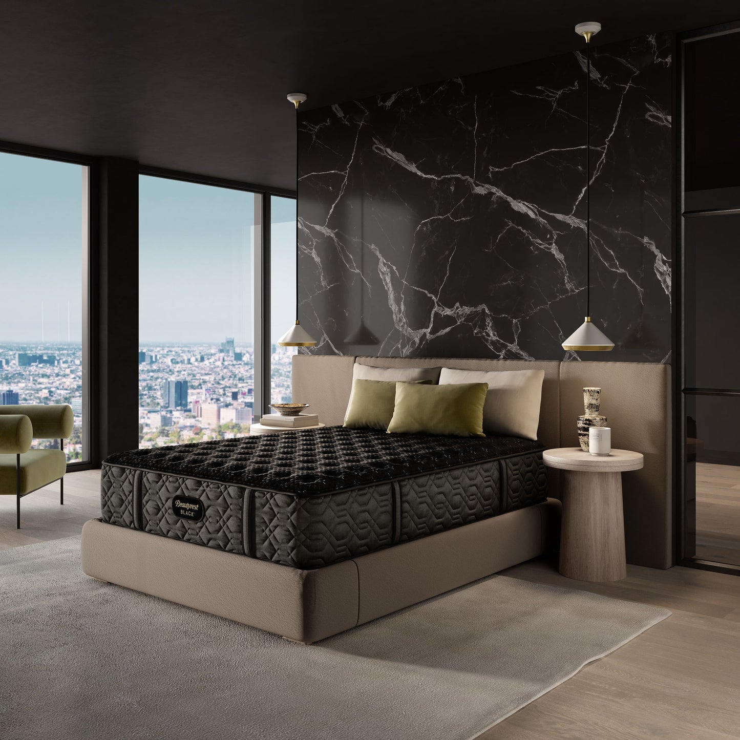 Beauty Rest Black Series Three With Sleep Climate Upgrade Firm
