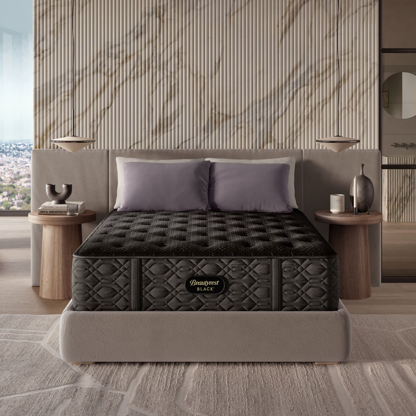 Beauty Rest Black Series Three With Sleep Climate Upgrade Medium Firm