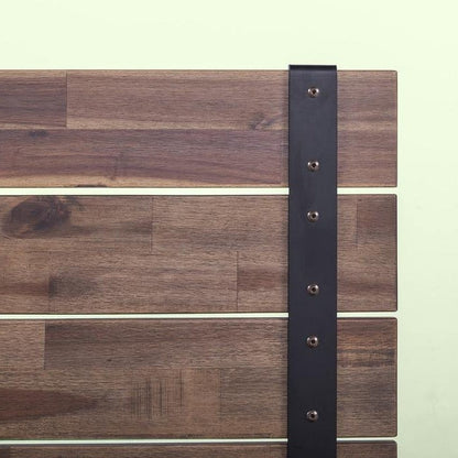 Low Profile Farmhouse Platform Bed Frame-Full