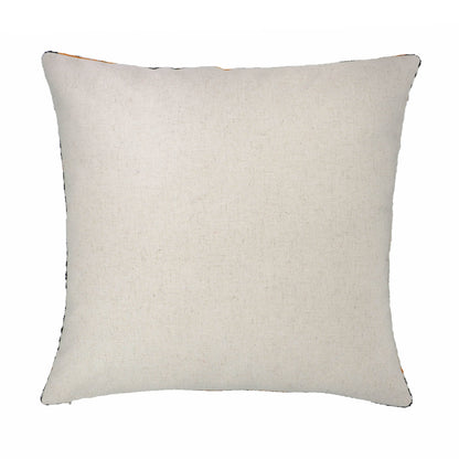 Labyrinth Silk Velvet Ikat Pillow Cover 20 X 20