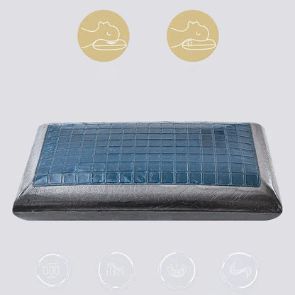 DecorBites™ Bamboo Charcoal Memory Foam Cooling Pillow with Pillowcase