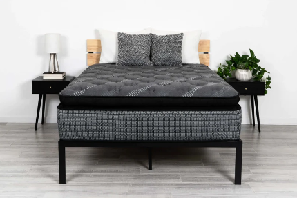 Brooklyn Bedding Black Class Jumbo Pillow Top