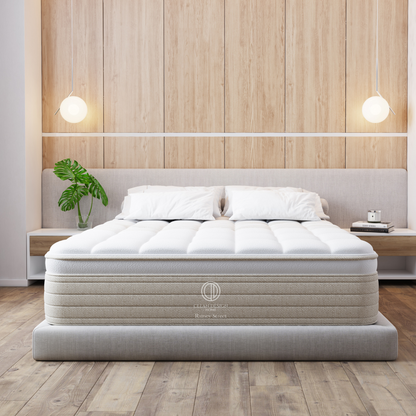 Rainey Street™ Hand Crafted Latex Mattress with Non-Toxic EcoFlex™ Foam