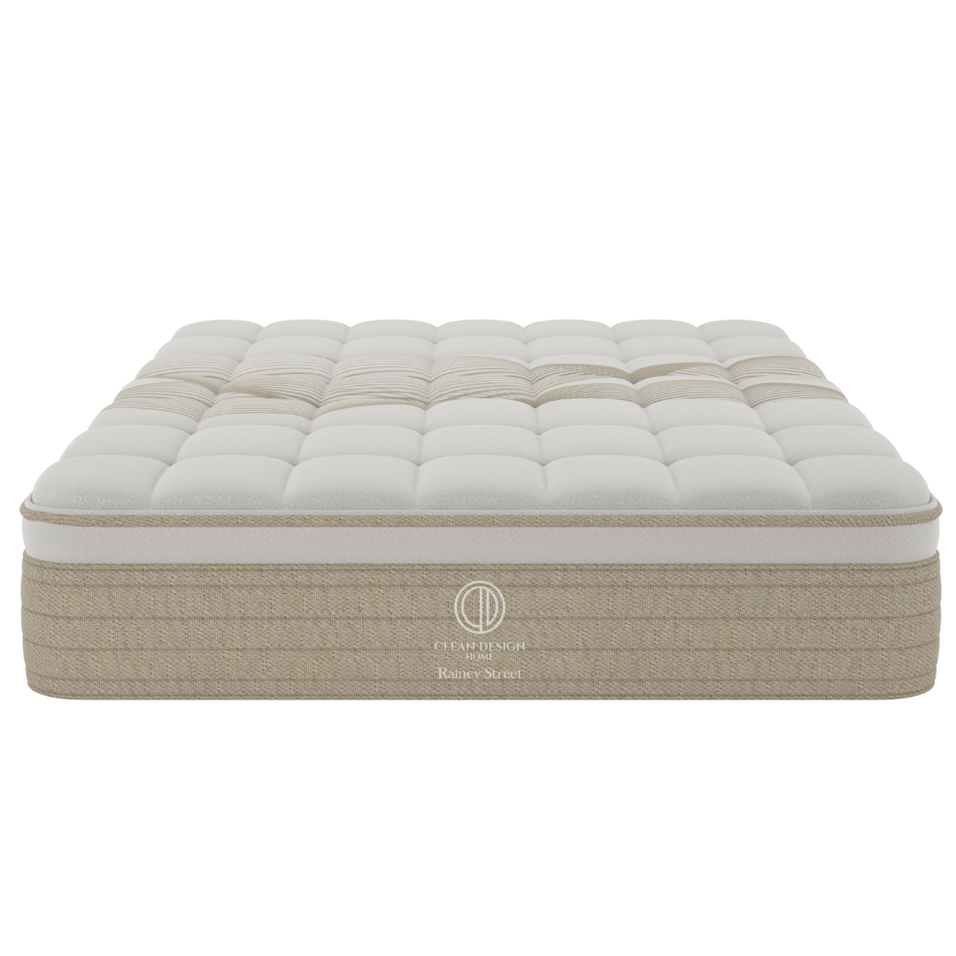Rainey Street™ Hand Crafted Latex Mattress with Non-Toxic EcoFlex™ Foam
