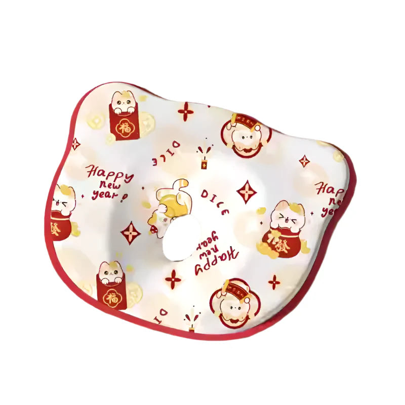 Baby Head Shaping Pillow - Prevent Flat Head Syndrome | Memory Foam Newborn Sleep Support 0-12 Months