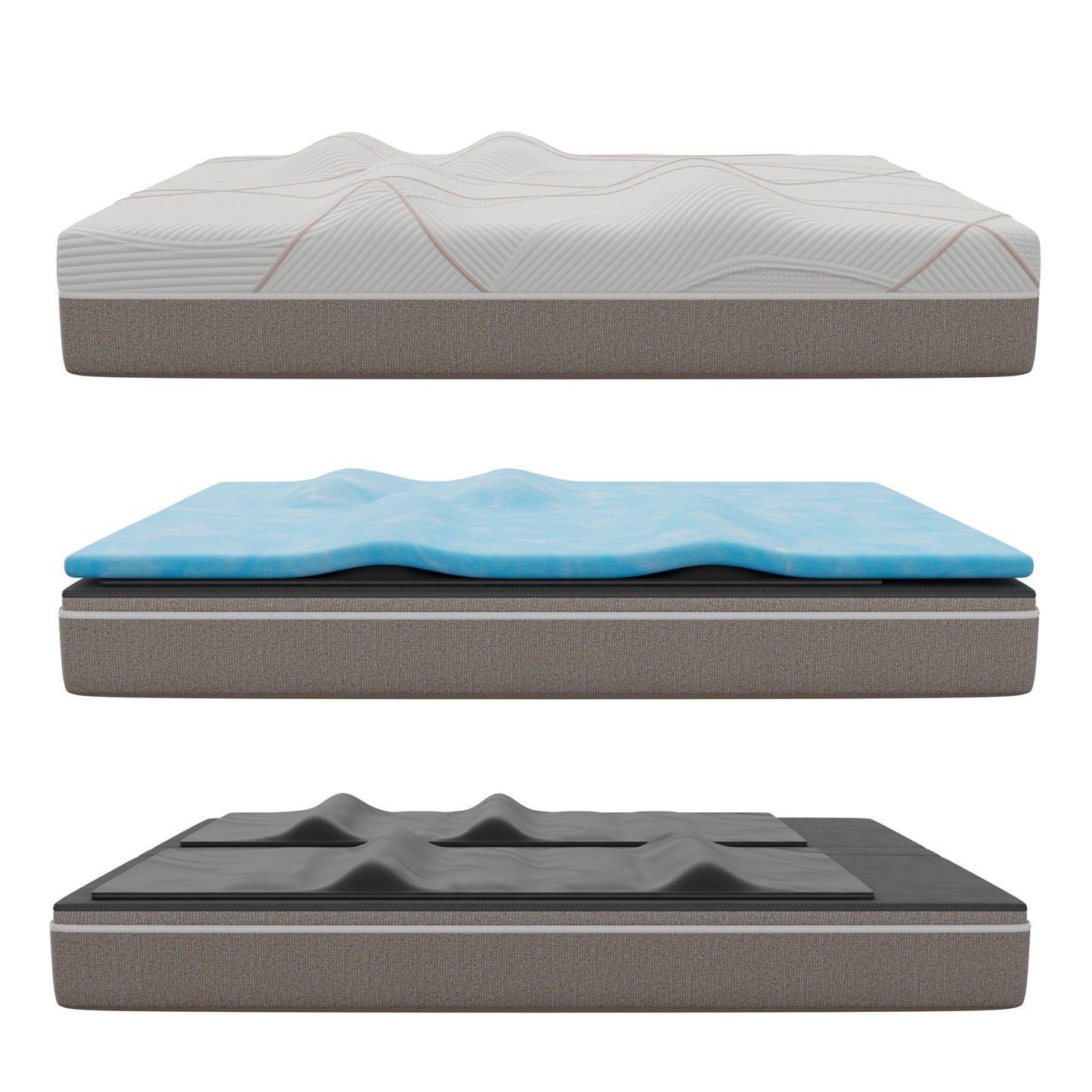 Ghostbed massage and Cooling mattress *Great for back pain and side sleepers*