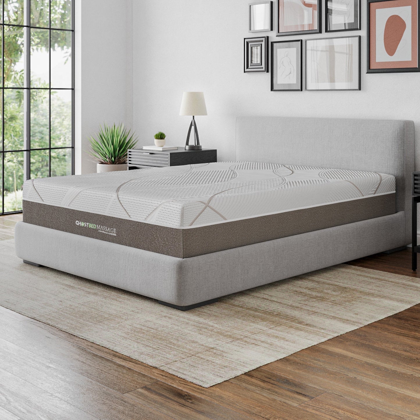 Ghostbed massage and Cooling mattress *Great for back pain and side sleepers*