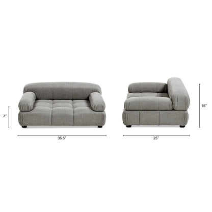 Marcel Upholstered Modern Pet Bed