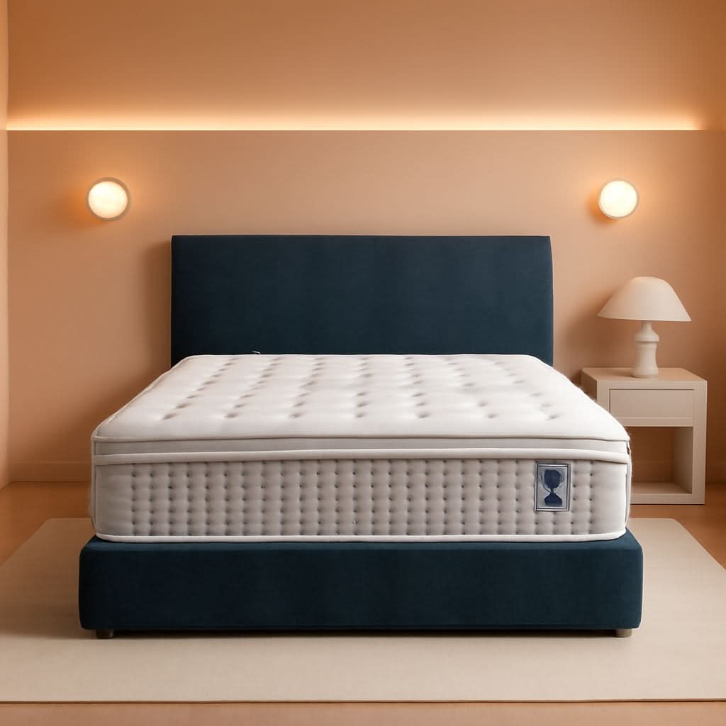 Memory Foam Hybrid Mattress Fiberglass Free King Size