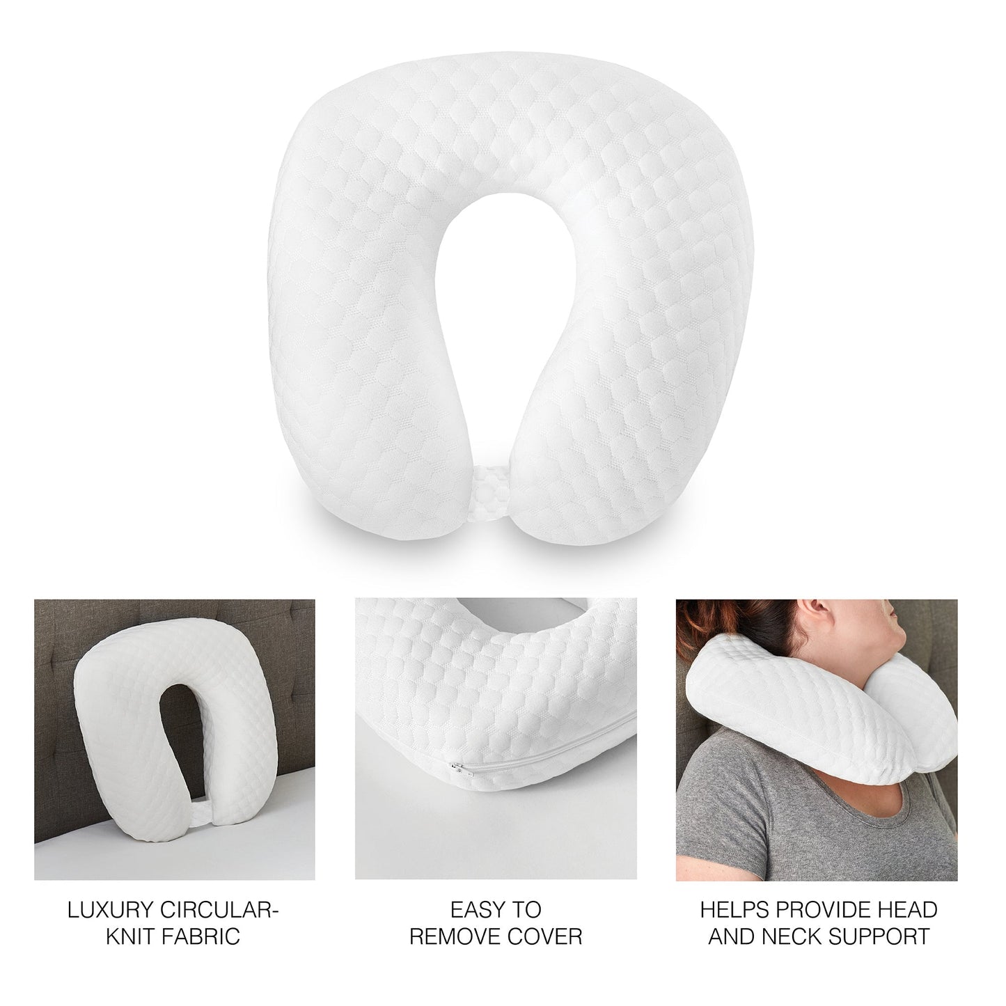 Restonic ComfortCare Plush with Premium Comfort Bedding Bundle