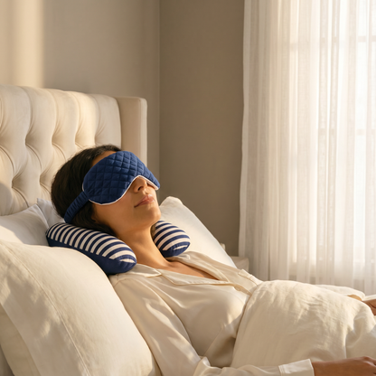 Sleep Mask and Travel Pillow