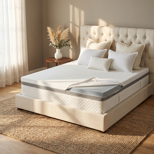 Gel Infused Memory Foam Mattress Topper